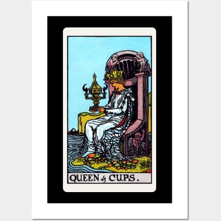 Card #48 - Queen Of Cups - Rider Waite Smith Tarot Posters and Art